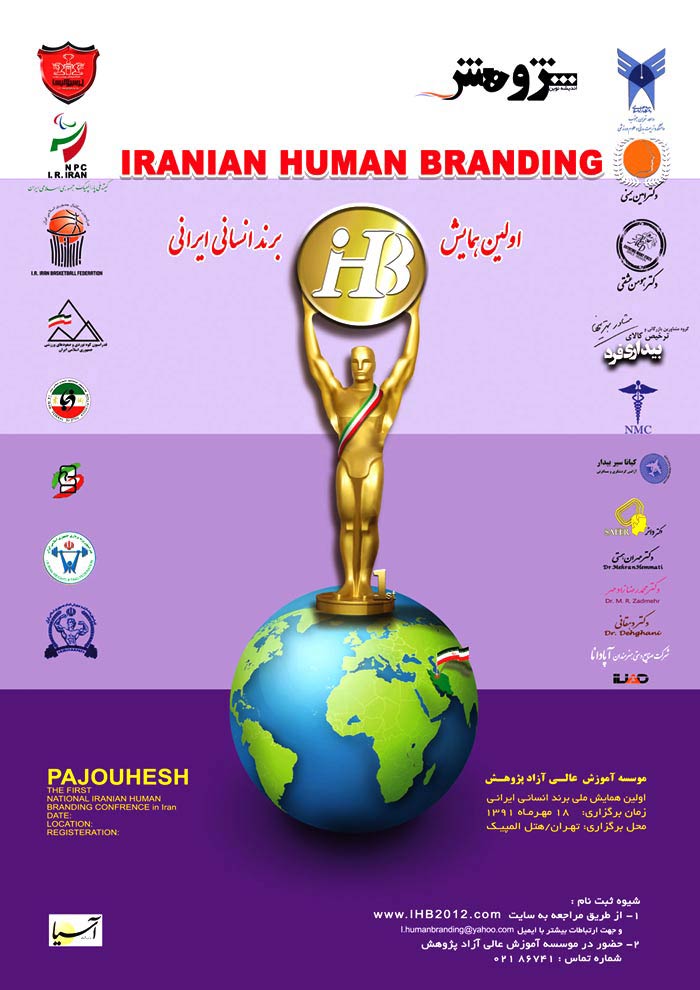 پوستر اولین همایش برندهای انسانی ایران