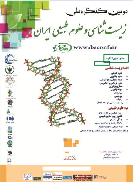پوستر دومین کنگره سراسری زیست شناسی و علوم طبیعی ایران