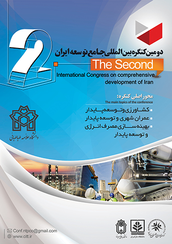 پوستر دومین کنگره بین المللی جامع توسعه ایران