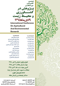 پوستر دومین کنفرانس بین المللی پژوهش در کشاورزی و محیط زیست