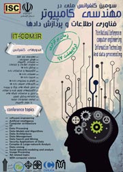 پوستر سومین کنفرانس ملی مهندسی کامپیوتر،فناوری اطلاعات و پردازش داده ها