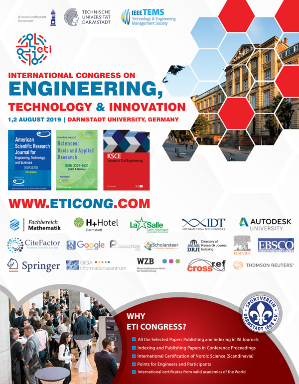 پوستر کنگره بین المللی مهندسی، فناوری و نوآوری